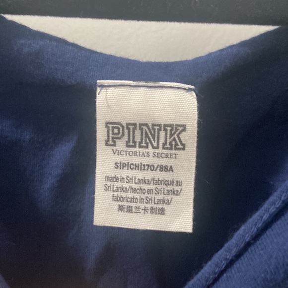 PINK Victoria's Secret 4th of July Americana 🇺🇸 oversized small top - Picture 8 of 10
